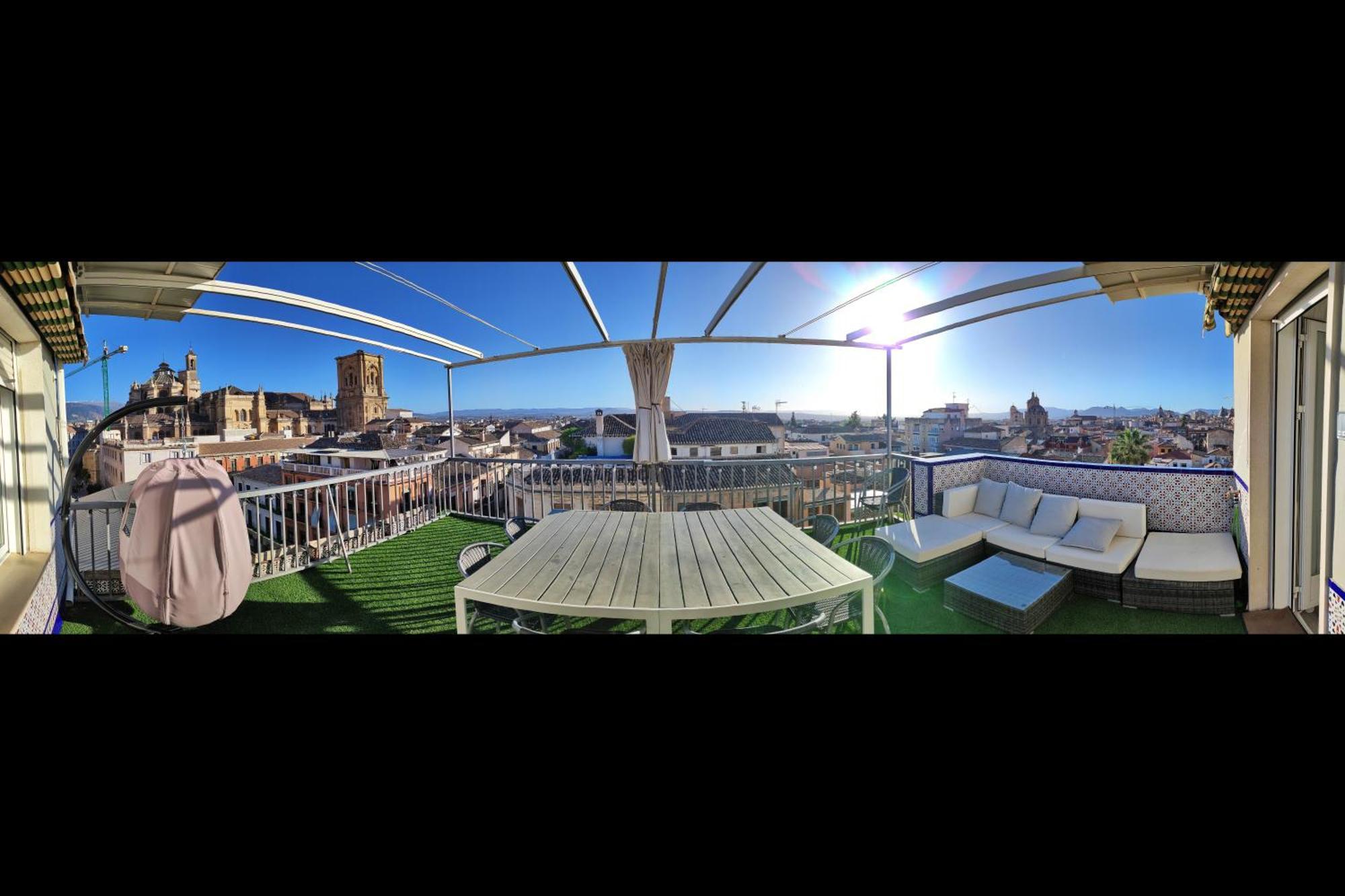 Atico Panorama Catedral Apartment Granada Exterior photo
