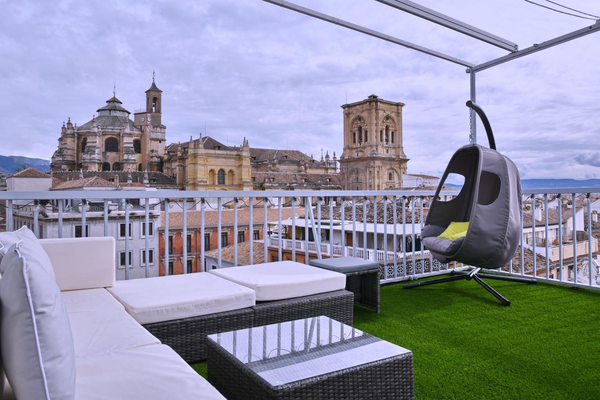 Atico Panorama Catedral Apartment Granada Exterior photo