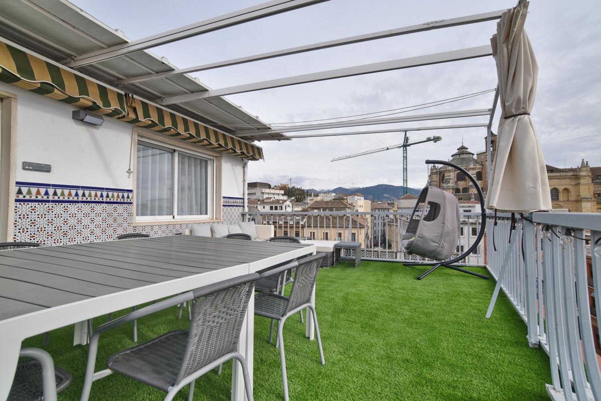 Atico Panorama Catedral Apartment Granada Exterior photo