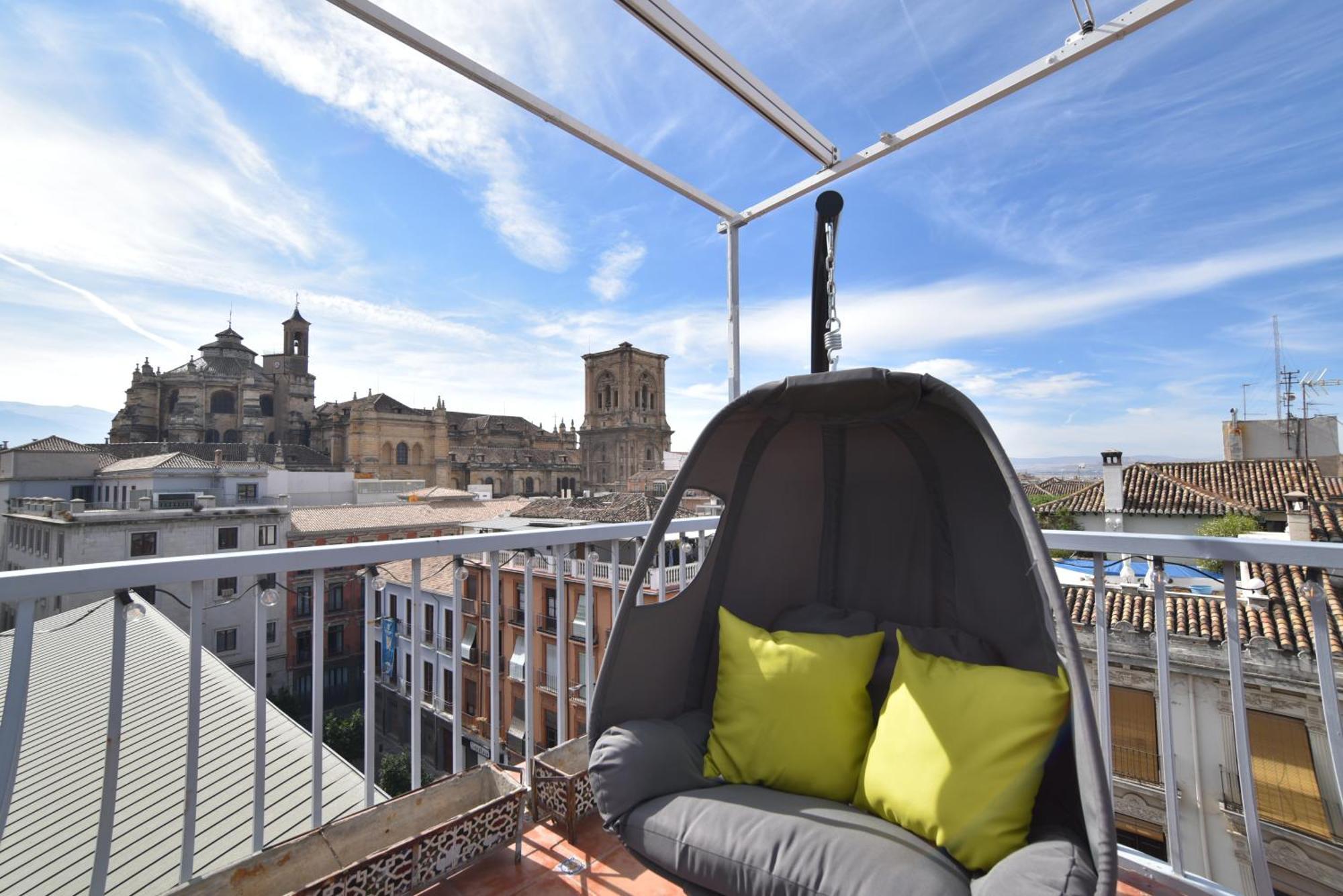 Atico Panorama Catedral Apartment Granada Exterior photo