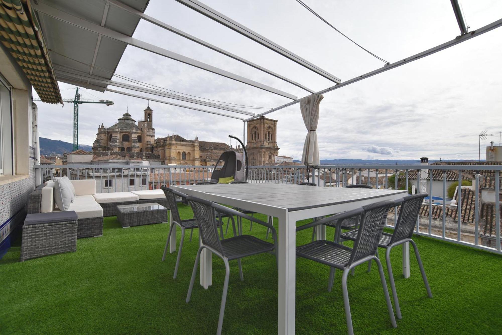 Atico Panorama Catedral Apartment Granada Exterior photo